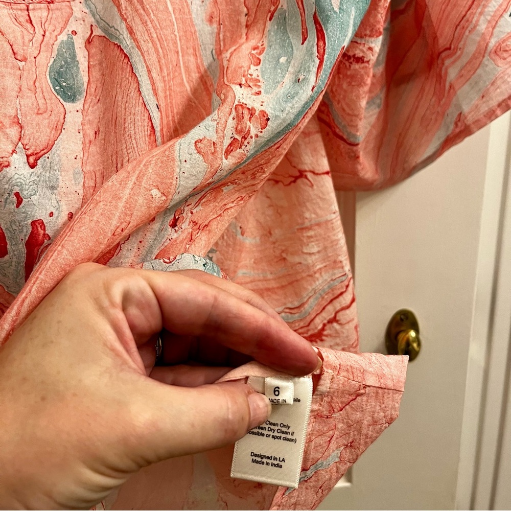 St. Roche Organic Cotton Voile Top, NWT - Picture 4 of 11